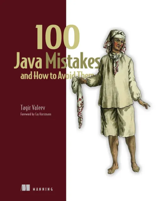 Portada de 100 Java Mistakes and How to Avoid Them
