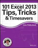 Portada de 101 Excel 2013 Tips, Tricks and Timesavers
