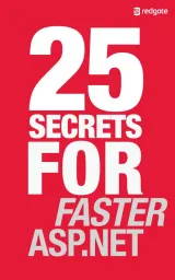 Portada de 25 Secrets For Faster ASP.NET