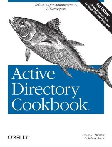 Portada de Active Directory Cookbook, 3rd Edition