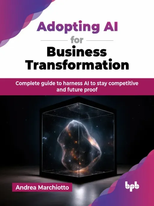 Portada de Adopting AI for Business Transformation