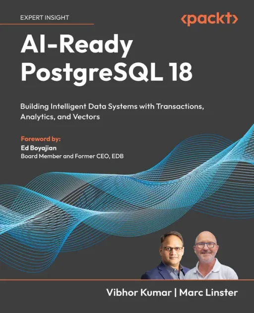 Portada de AI-Ready PostgreSQL 18