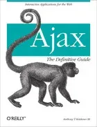 Portada de Ajax The Definitive Guide