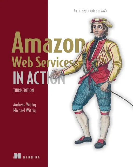 Portada de Amazon Web Services in Action, 3rd Edition