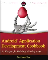 Portada de Android Application Development Cookbook