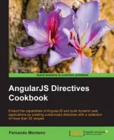 Portada de AngularJS Directives Cookbook