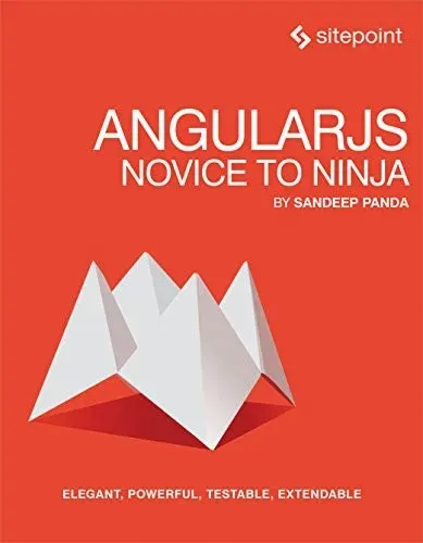 Portada de AngularJS Novice to Ninja