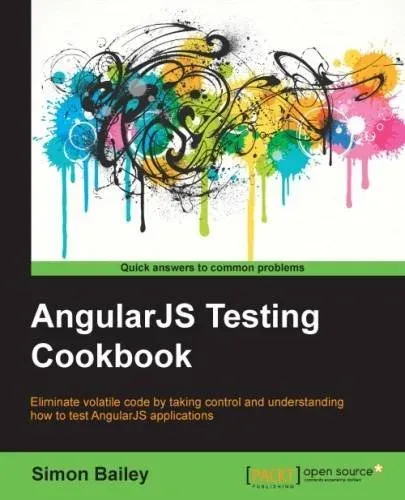Portada de AngularJS Testing Cookbook