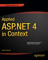 Portada de Applied ASP.NET 4 in Context