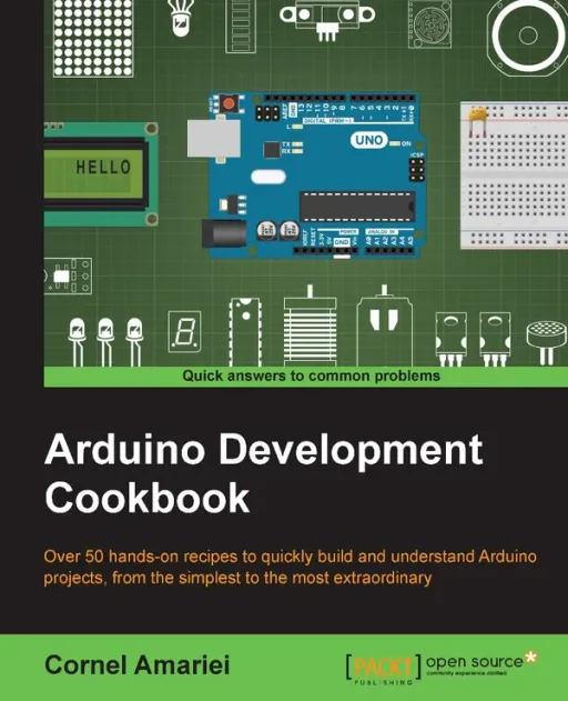 Portada de Arduino Development Cookbook
