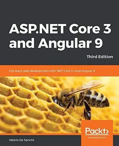 Portada de ASP.NET Core 3 and Angular 9, 3rd Edition