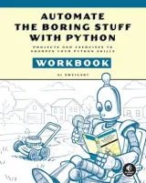 Portada de Automate the Boring Stuff with Python Workbook