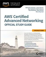 Portada de AWS Certified Advanced Networking Official Study Guide