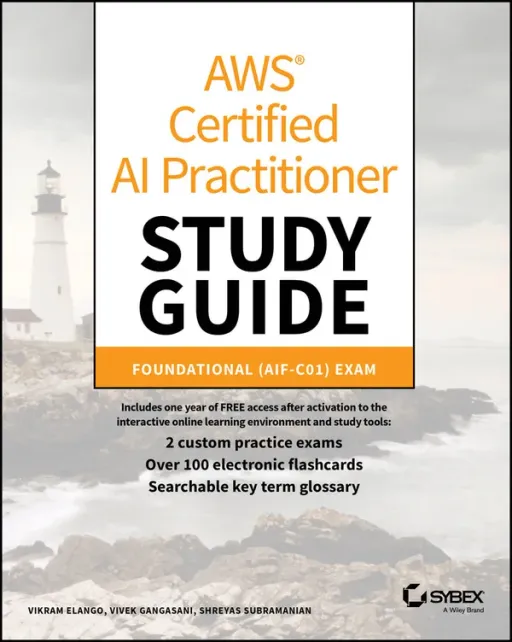 Portada de AWS Certified AI Practitioner Study Guide