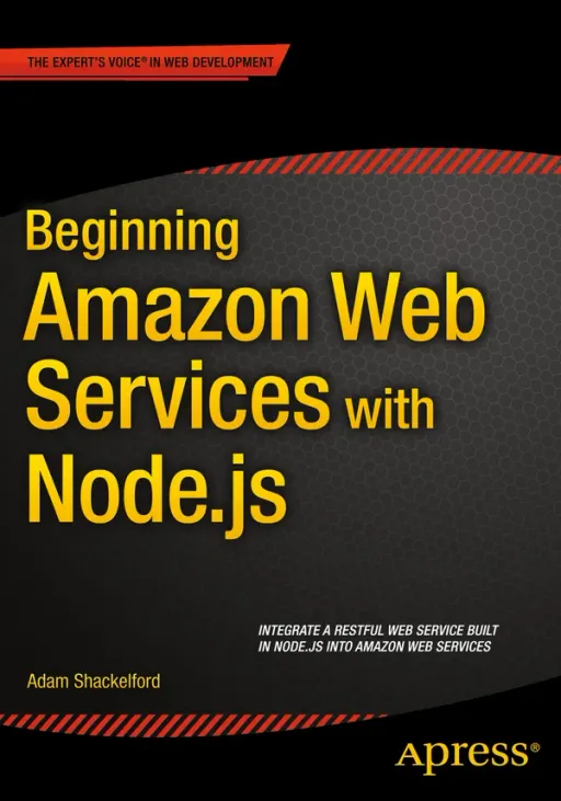 Portada de Beginning Amazon Web Services with Node.js