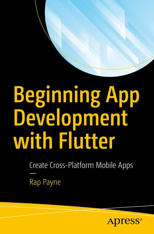 Portada de Beginning App Development with Flutter