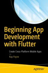 Portada de Beginning App Development with Flutter