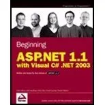 Portada de Beginning ASP.NET 1.1 with Visual C# .NET 2003