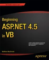 Portada de Beginning ASP.NET 4.5 in VB