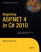 Portada de Beginning ASP.NET 4 in C# 2010
