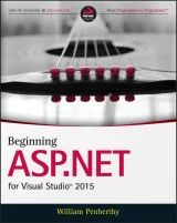 Portada de Beginning ASP.NET for Visual Studio 2015