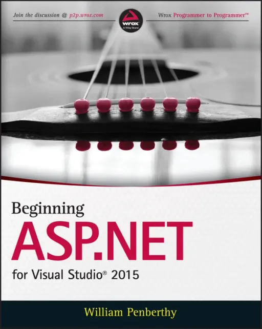 Portada de Beginning ASP.NET for Visual Studio 2015