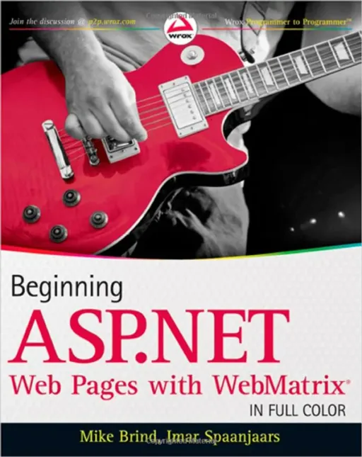 Portada de Beginning ASP.NET Web Pages with WebMatrix