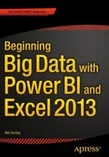 Portada de Beginning Big Data with Power BI and Excel 2013