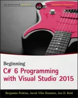 Portada de Beginning C# 6.0 Programming with Visual Studio 2015