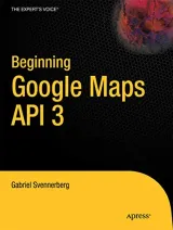 Portada de Beginning Google Maps API 3