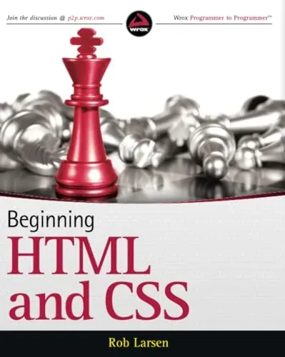 Portada de Beginning HTML and CSS