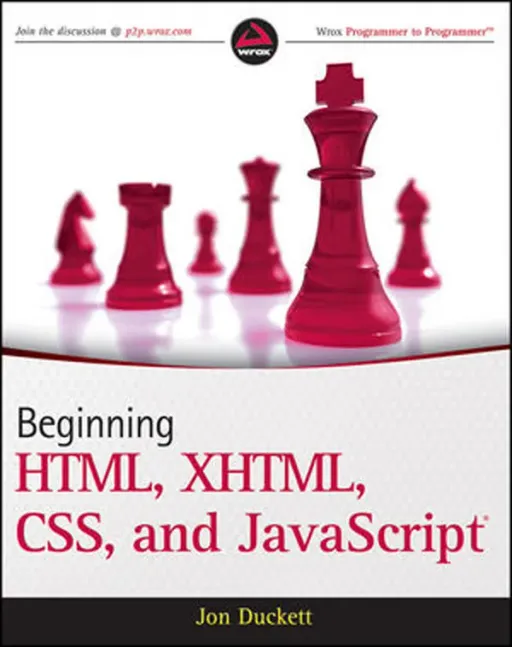 Portada de Beginning HTML, XHTML, CSS, and JavaScript