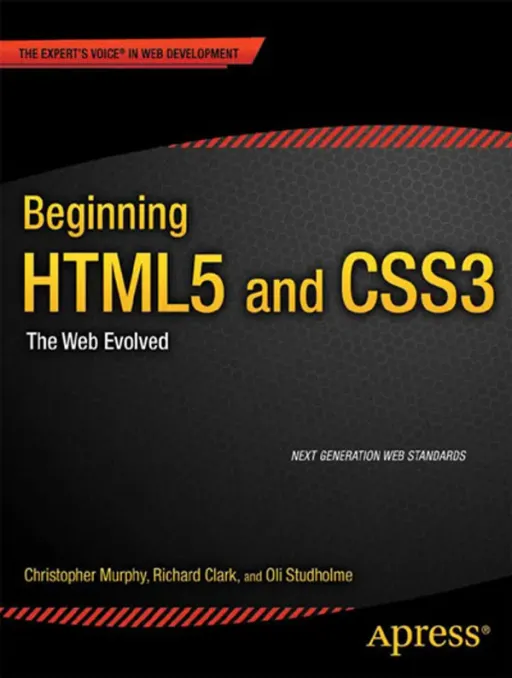 Portada de Beginning HTML5 and CSS3
