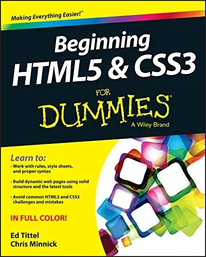 Portada de Beginning HTML5 And CSS3 For Dummies
