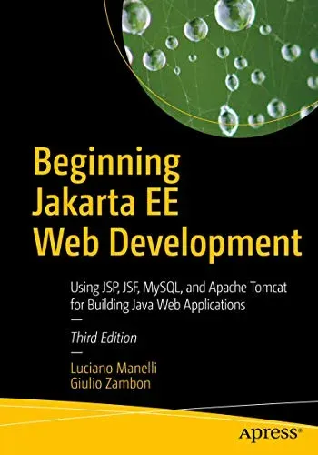 Portada de Beginning Jakarta EE Web Development, 3rd Edition
