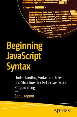 Portada de Beginning JavaScript Syntax