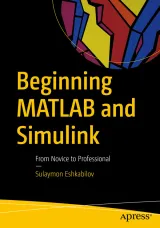 Portada de Beginning MATLAB and Simulink