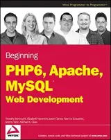 Portada de Beginning PHP 6, Apache, MySQL 6 Web Development