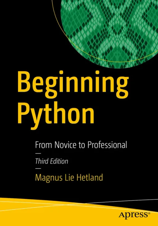 Portada de Beginning Python, 3rd Edition