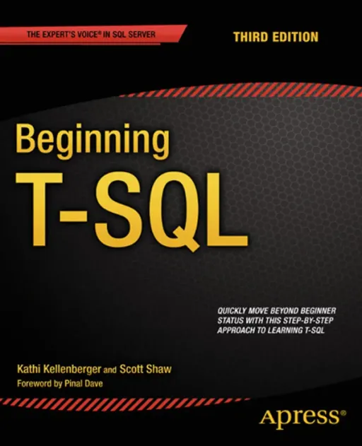 Portada de Beginning T-SQL, 3rd Edition