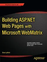 Portada de Building ASP.NET Web Pages with Microsoft WebMatrix