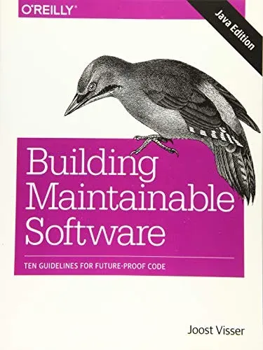 Portada de Building Maintainable Software, Java Edition