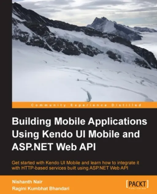 Portada de Building Mobile Applications Using Kendo UI Mobile and ASP.NET Web API