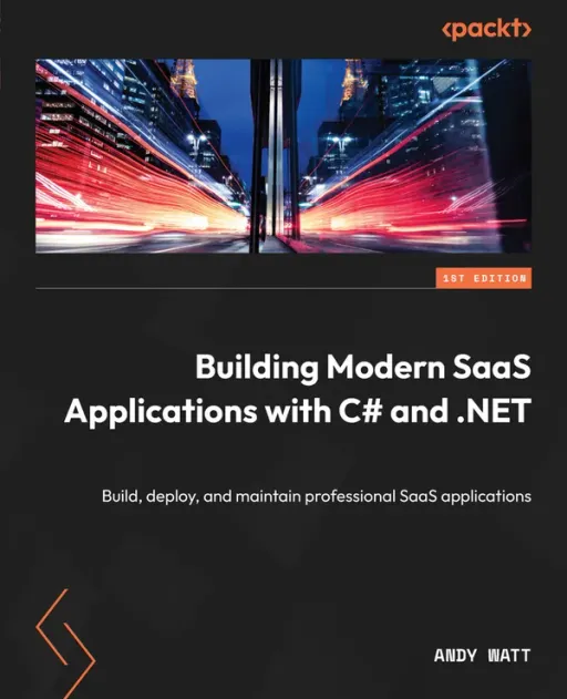 Portada de Building Modern SaaS Applications with C# and .NET