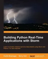 Portada de Building Python Real-Time Applications with Storm