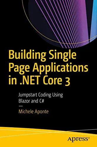 Portada de Building Single Page Applications in .NET Core 3