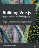 Portada de Building Vue.js Applications with GraphQL