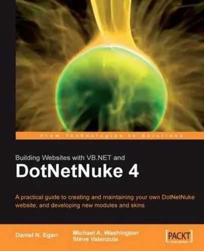 Portada de Building Websites with VB.NET and DotNetNuke 4
