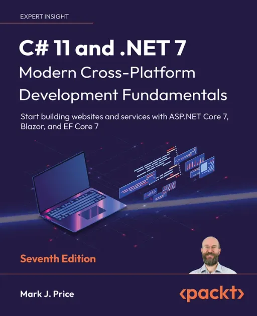 Portada de C# 11 and .NET 7, 7th Edition