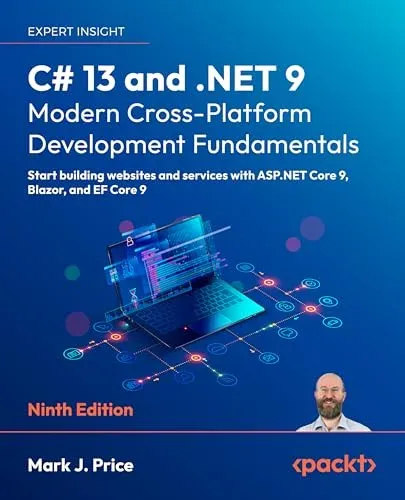 Portada de C# 13 and .NET 9, 9th Edition